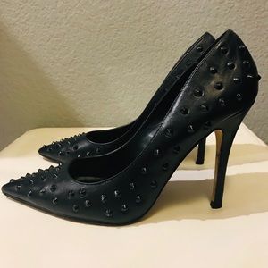 Size 7.5 Madonna Truth or Dare studded heels